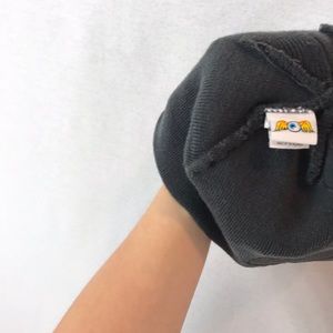 Von Dutch Accessories - Yellow grey & black stripped Von Dutch beanie hat Von Dutch Accessories - Yellow grey & black stripped Von Dutch beanie hat
